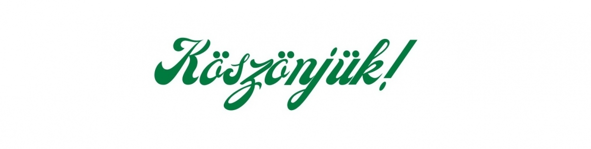 KÖSZÖNET AZ 1%-os FELAJÁNLÁSOKÉRT!